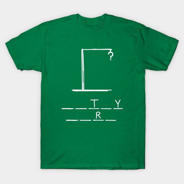 Paddleton Hangman Mystery Shirt T-Shirt by GeekGiftGallery